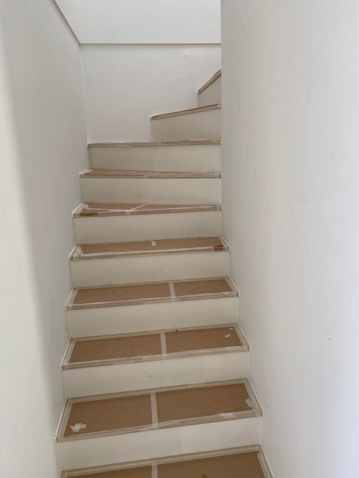Korrekt afdækning af trappe